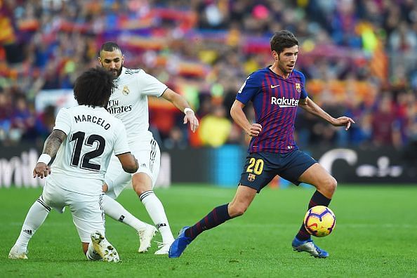 Barcelona had a head start with a perfect first half performance
